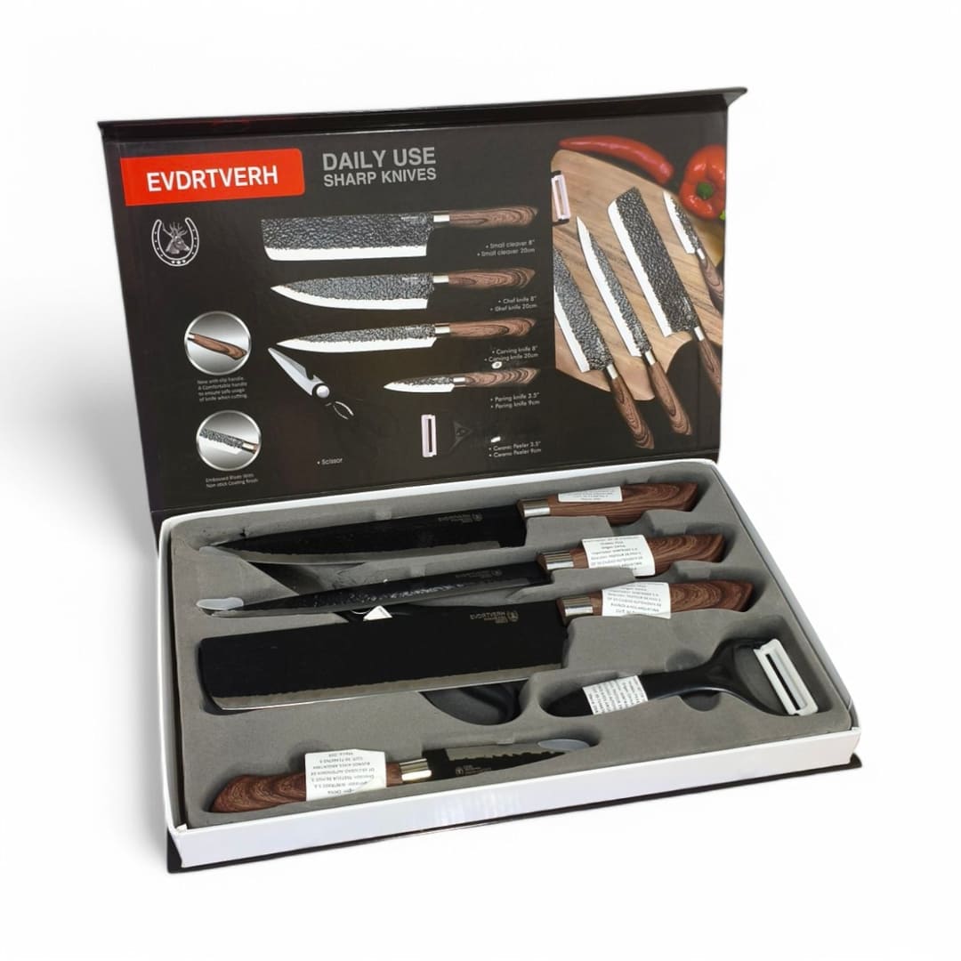 SET CUCHILLOS X 6