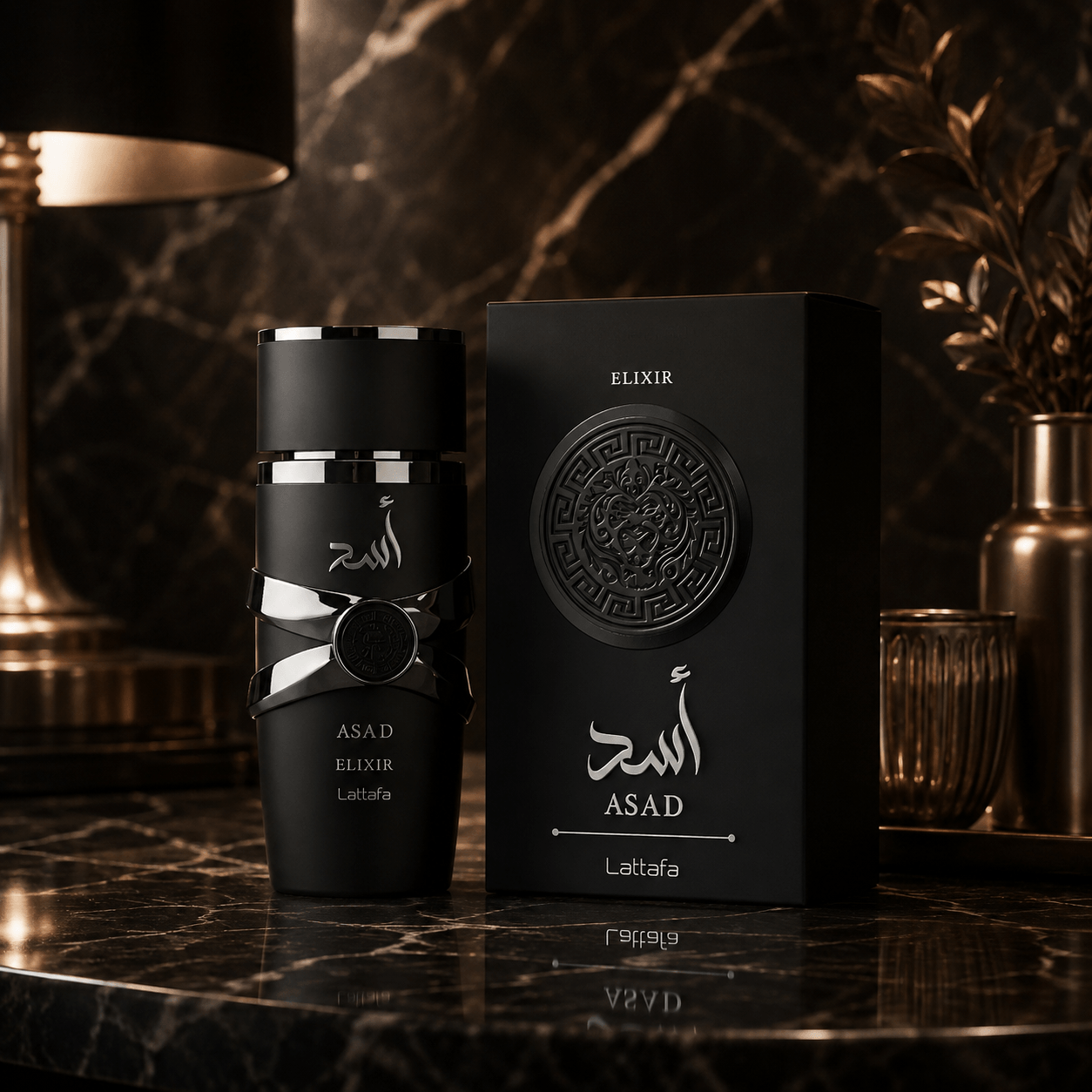 Perfume Lattafa Asad Negro 100 ml