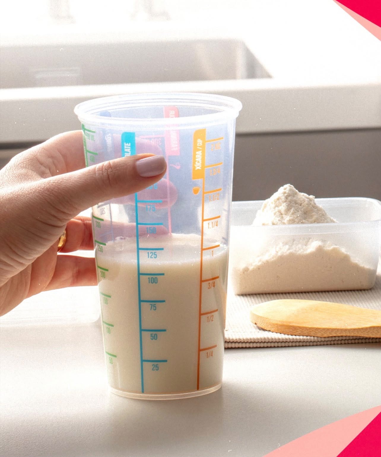 VASO MEDIDOR 550 ML